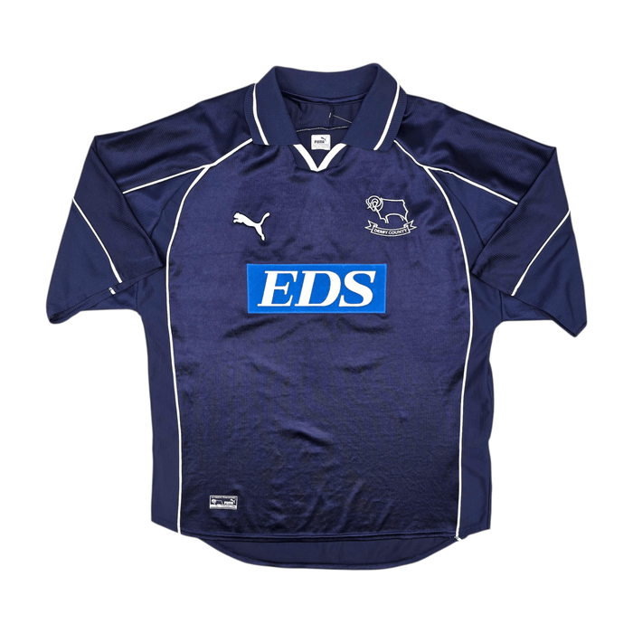2000/01 Derby County Away Football Shirt (L) Puma - Football Finery - FF301291