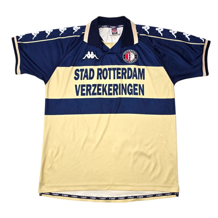 2000/01 Feyenoord Away Football Shirt (2XL) Kappa - Football Finery - FF306519