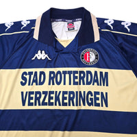 2000/01 Feyenoord Away Football Shirt (2XL) Kappa - Football Finery - FF306519