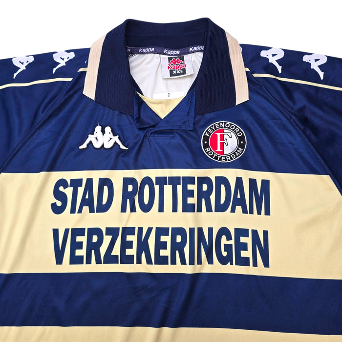 2000/01 Feyenoord Away Football Shirt (2XL) Kappa - Football Finery - FF306519