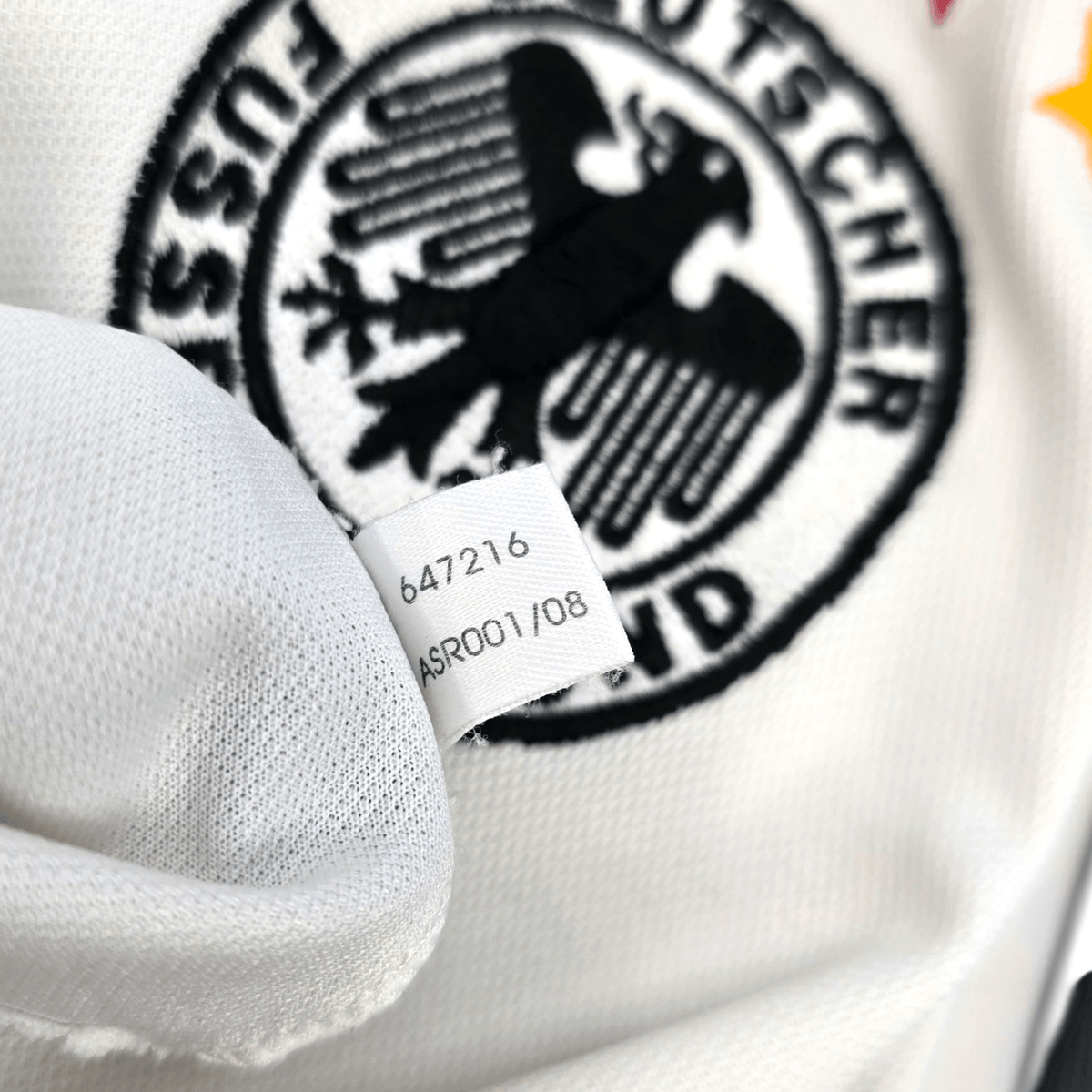 2000/01 Germany Home Football Shirt (XL) Adidas 3 Ziege - Football Finery - FF300026