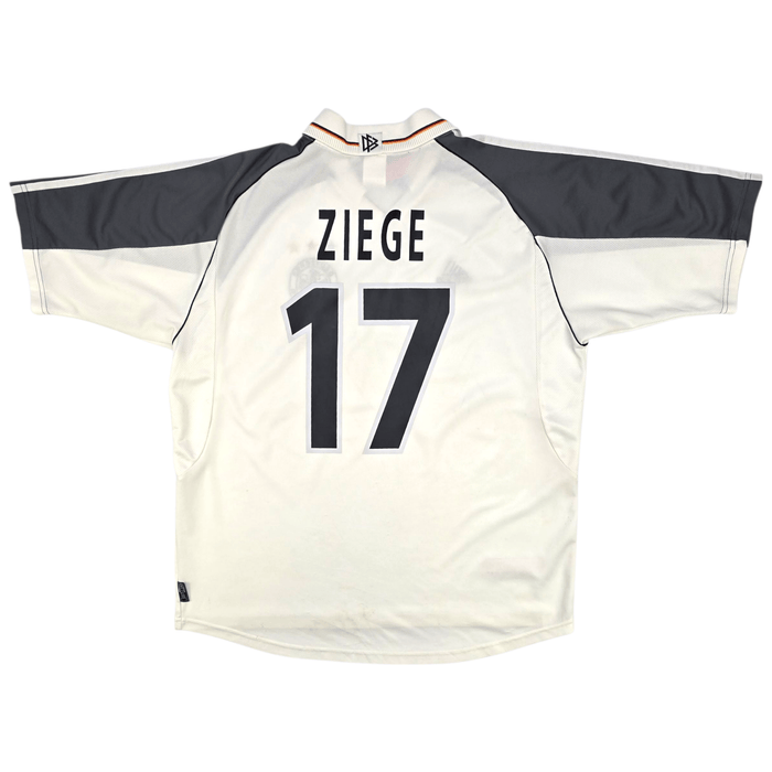 2000/01 Germany Home Football Shirt (XL) Adidas 3 Ziege - Football Finery - FF300026