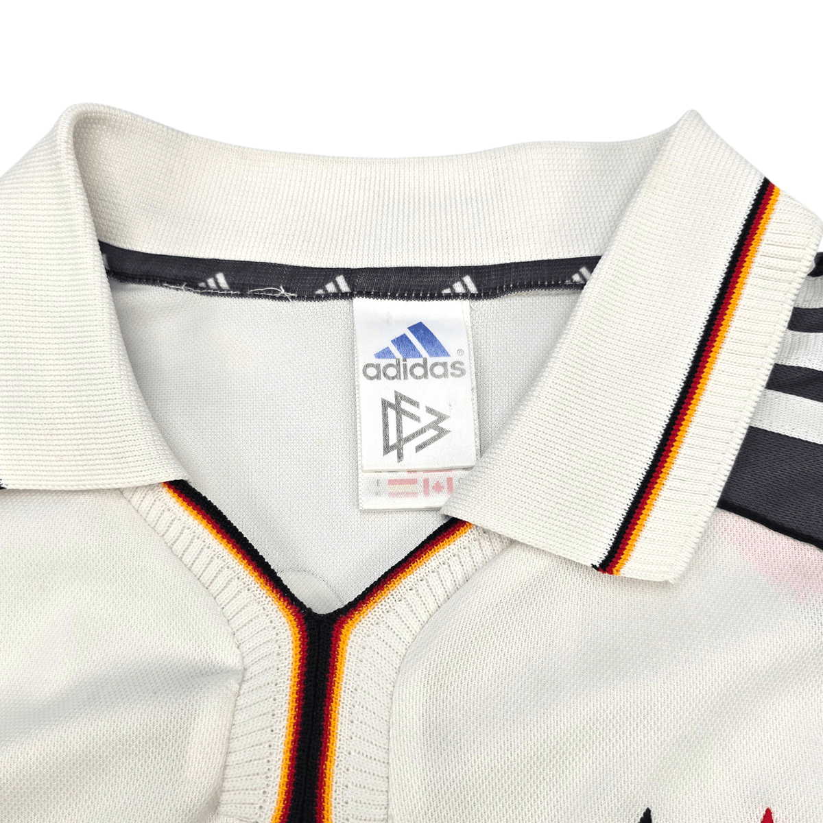 2000/01 Germany Home Football Shirt (XL) Adidas 3 Ziege - Football Finery - FF300026