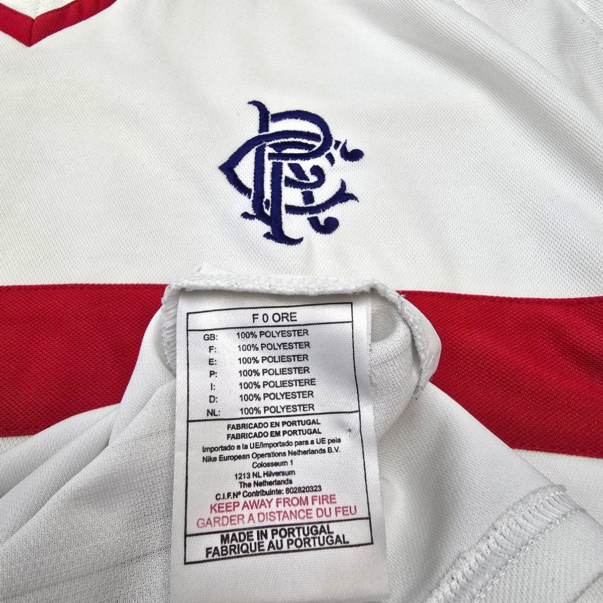 2000/01 Glasgow Rangers Away Football Shirt (XL) Nike - Football Finery - FF305566