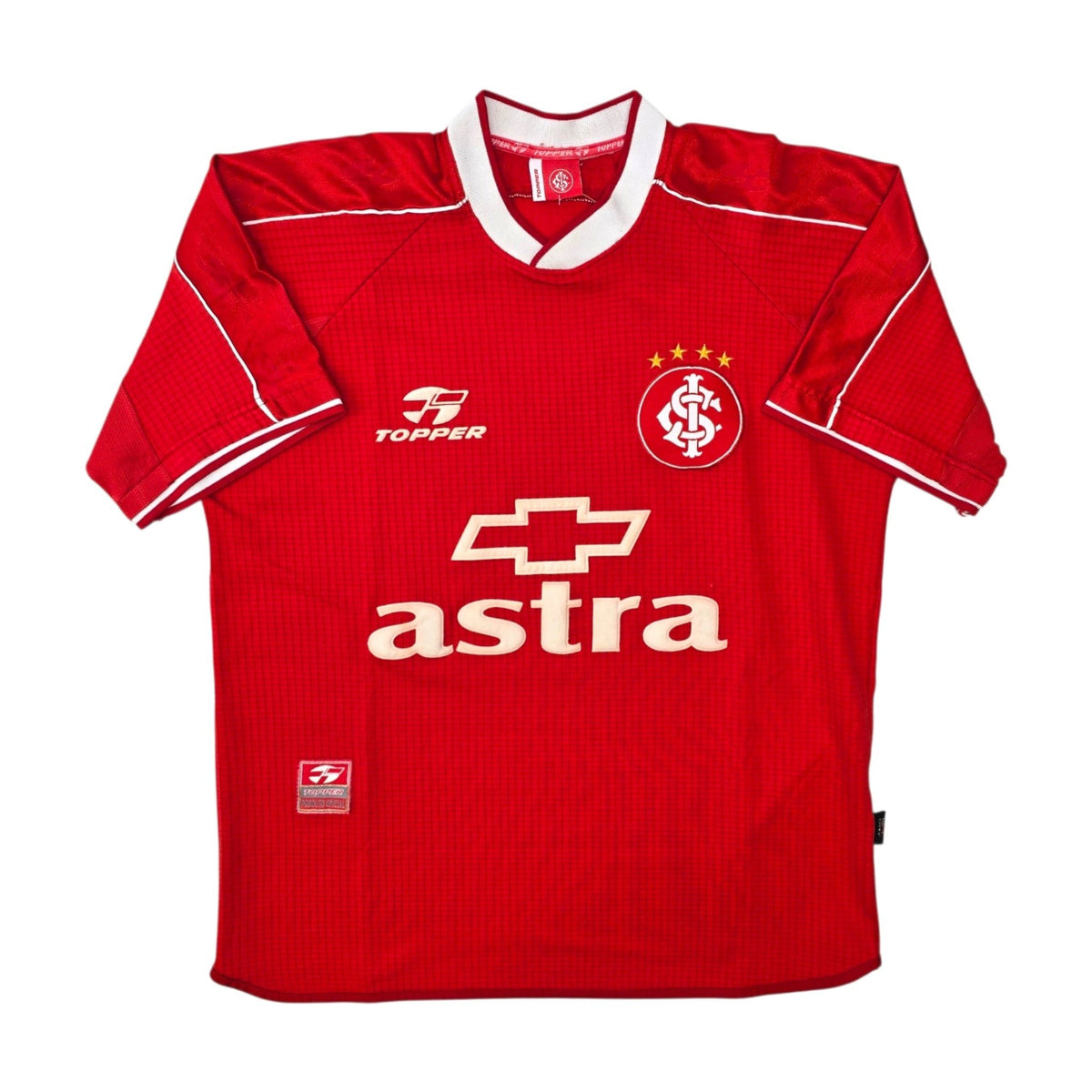 2000/01 Internacional Home Football Shirt (XL) Topper - Football Finery - FF306657