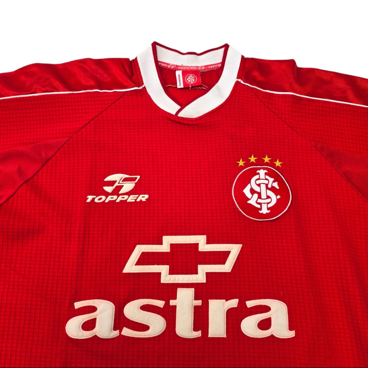 2000/01 Internacional Home Football Shirt (XL) Topper - Football Finery - FF306657