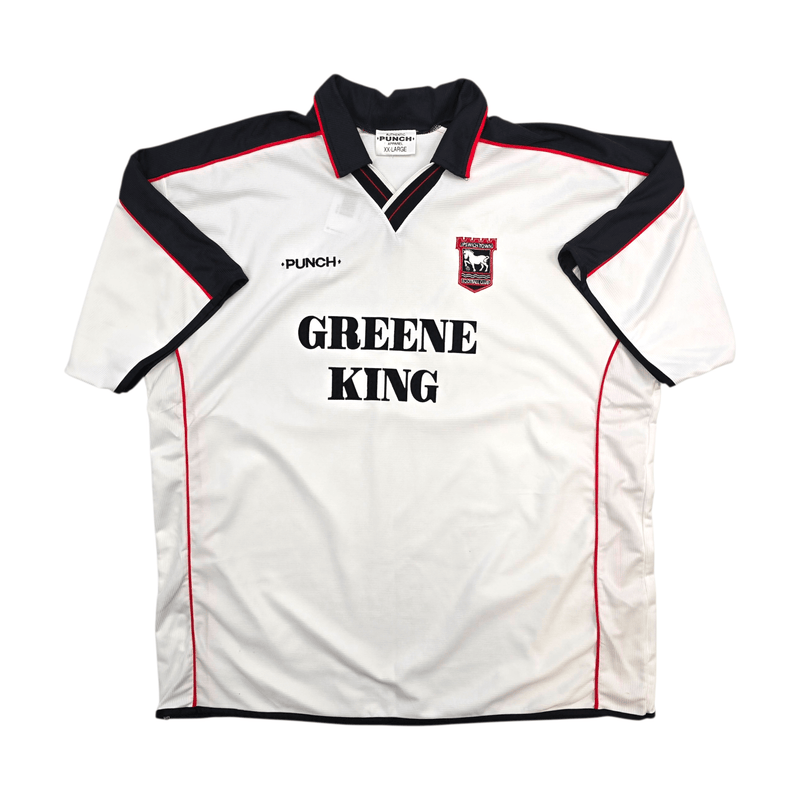 2000/01 Ipswich Town Away Football Shirt (2XL) Punch - Football Finery - FF305438