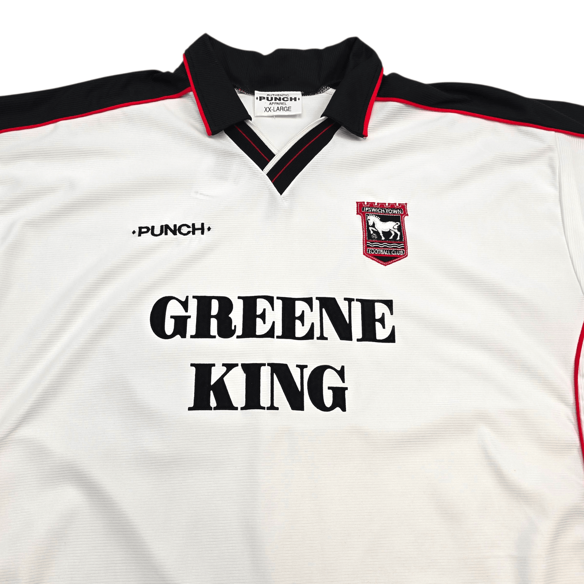 2000/01 Ipswich Town Away Football Shirt (2XL) Punch - Football Finery - FF305438
