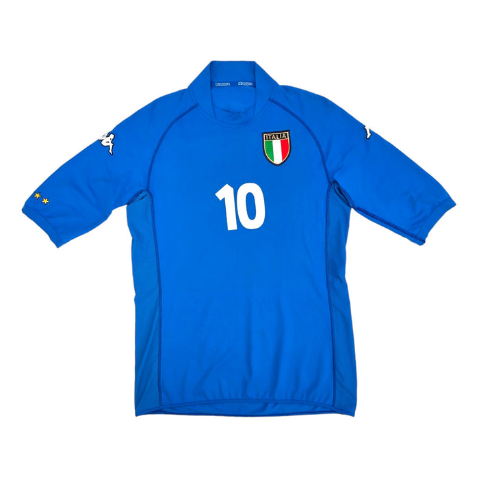 2000/01 Italy Home Football Shirt (L) Kappa #10 Del Piero - Football Finery - FF203951