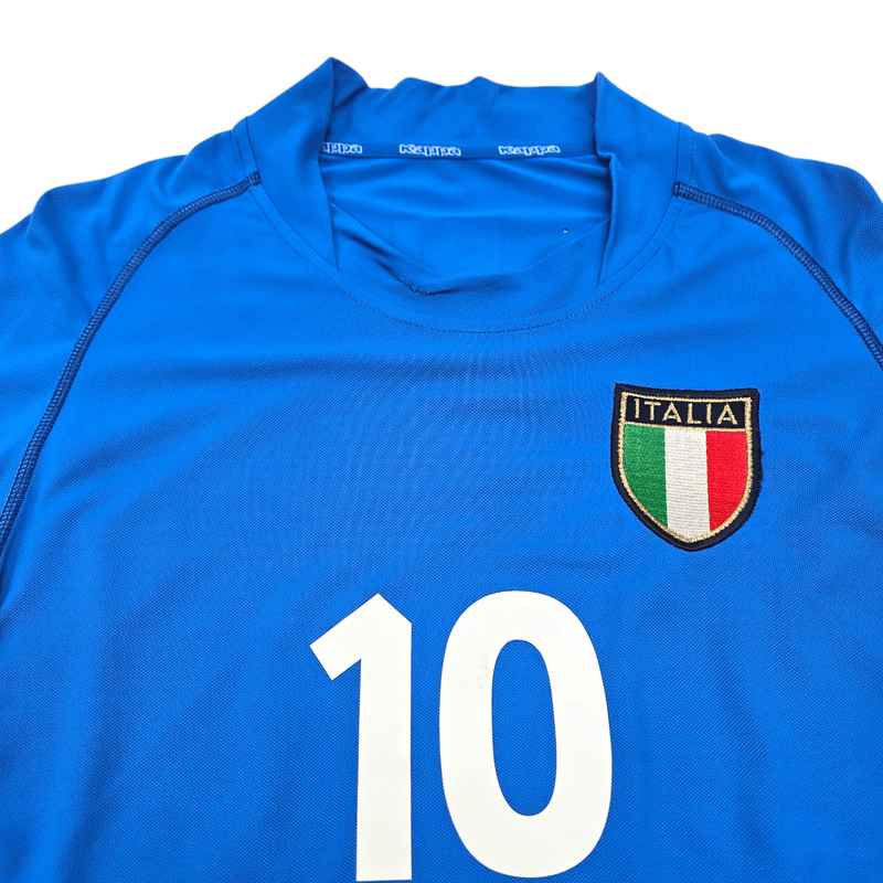 2000/01 Italy Home Football Shirt (XL) Kappa #10 Del Piero - Football Finery - FF204448