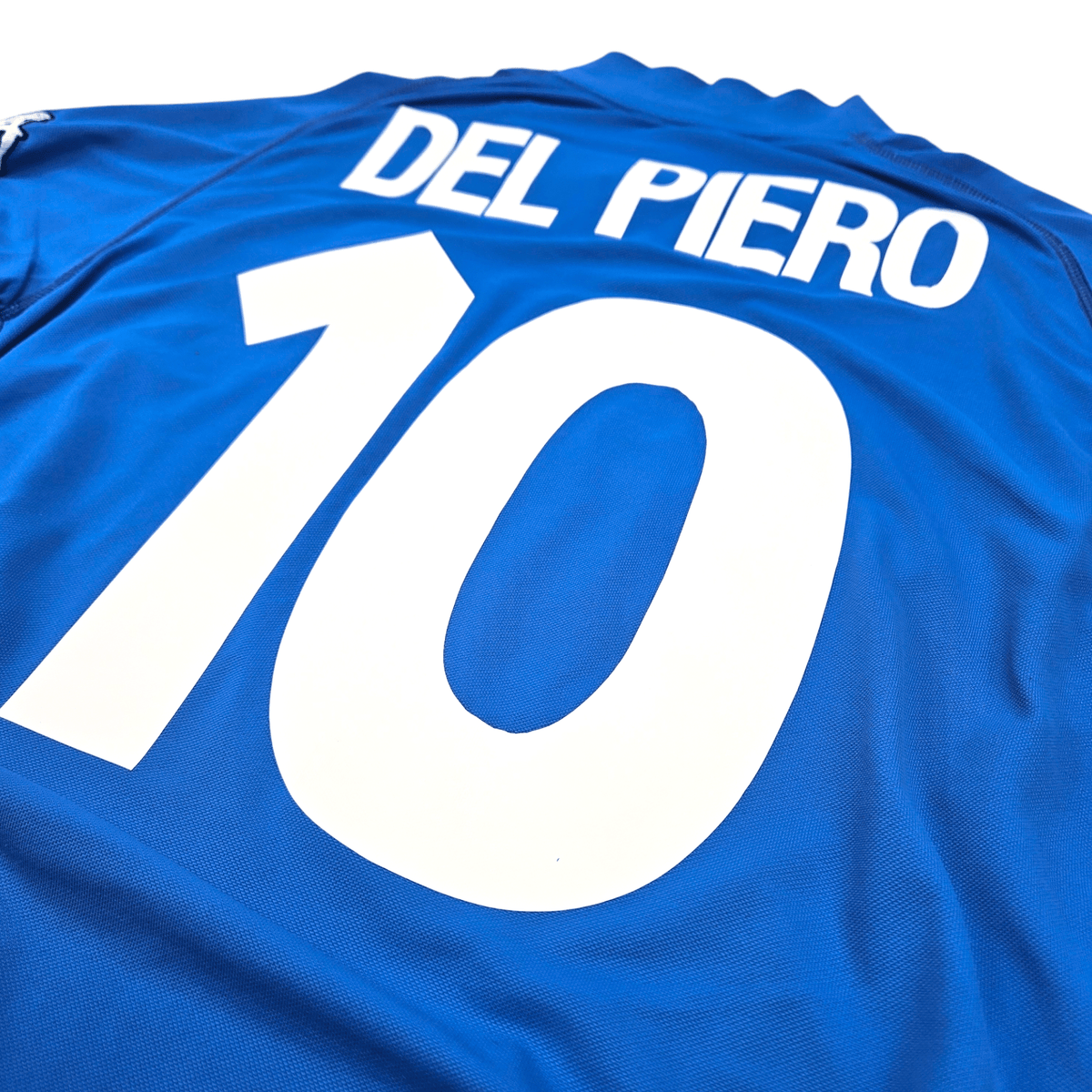 2000/01 Italy Home Football Shirt (XL) Kappa #10 Del Piero - Football Finery - FF204448