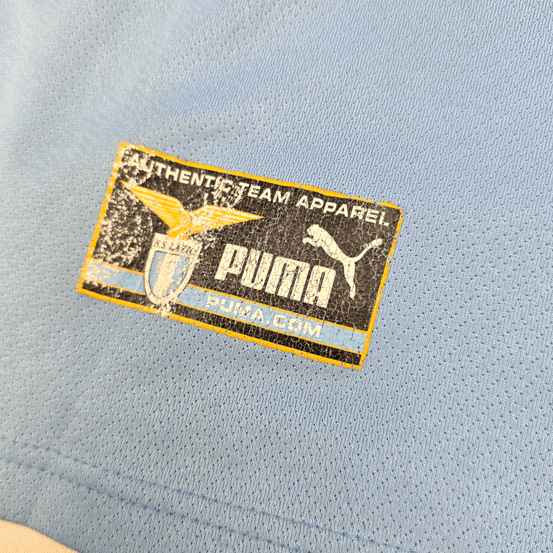 2000/01 Lazio Home Football Shirt (L) Puma 10 Crespo - Football Finery - FF301213