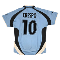 2000/01 Lazio Home Football Shirt (L) Puma 10 Crespo - Football Finery - FF301213