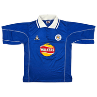 2000/01 Leicester City Home Football Shirt (M) Le Coq Sportif - Football Finery - FF301559