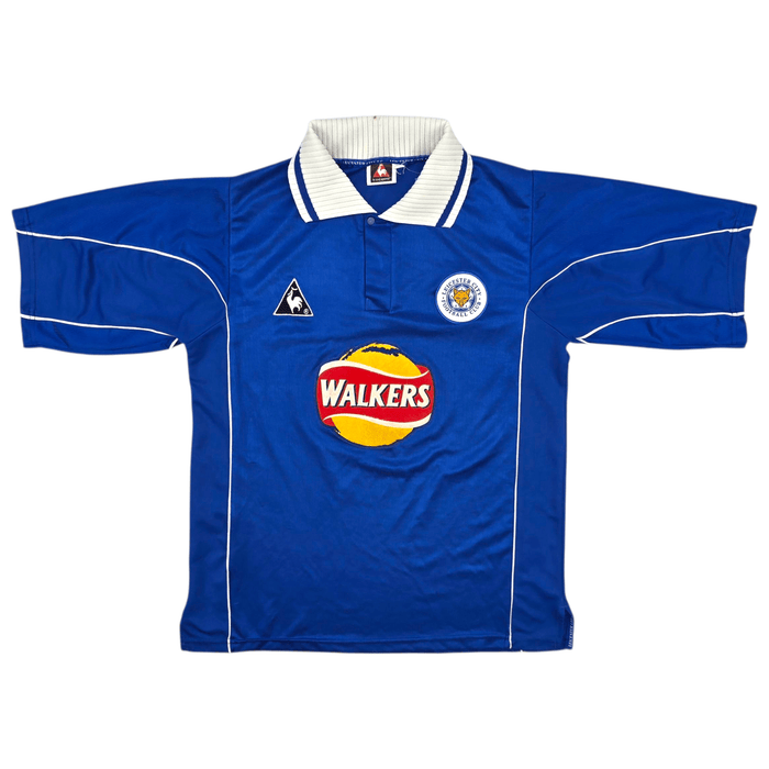 2000/01 Leicester City Home Football Shirt (M) Le Coq Sportif - Football Finery - FF301559