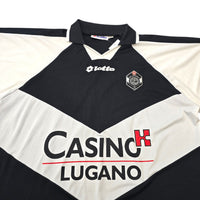2000/01 Lugano Away Football Shirt (XL) Lotto - Football Finery - FF304036