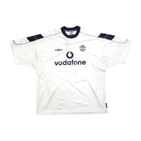 2000/01 Manchester United Away Football Shirt (2XL) Umbro #7 Beckham - Football Finery - FF203724