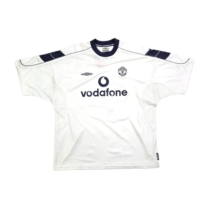 2000/01 Manchester United Away Football Shirt (2XL) Umbro #7 Beckham - Football Finery - FF203724