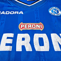 2000/01 Napoli Home Football Shirt (XL) Diadora - Football Finery - FF303408