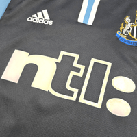 2000/01 Newcastle United Away Football Shirt (M) Adidas 9 Shearer - Football Finery - FF301244