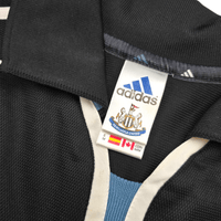 2000/01 Newcastle United Away Football Shirt (M) Adidas 9 Shearer - Football Finery - FF301244