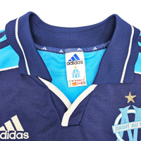 2000/01 Olympique Marseille Third Football Shirt (XL) Adidas #29 Weah - Football Finery - FF203172