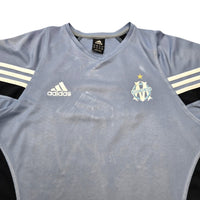2000/01 Olympique Marseille Training Shirt (M) Adidas - Football Finery - FF305925