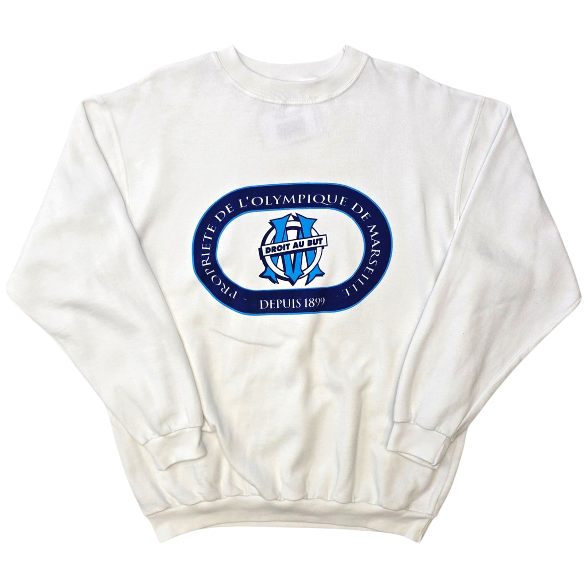 2000/01 Olympique Marseille Training Sweater (L) OM - Football Finery - FF308174