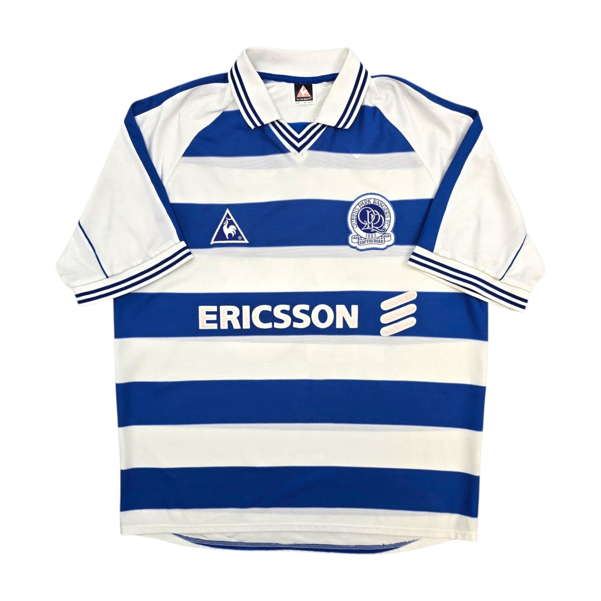 2000/01 Queens Park Rangers Home Football Shirt (L) Le Coq Sportif 28 Crouch - Football Finery - FF304848