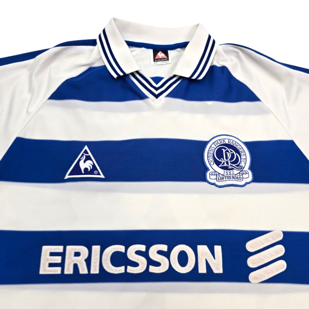 2000/01 Queens Park Rangers Home Football Shirt (L) Le Coq Sportif 28 Crouch - Football Finery - FF304848