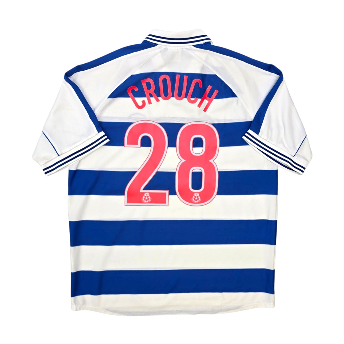 2000/01 Queens Park Rangers Home Football Shirt (L) Le Coq Sportif 28 Crouch - Football Finery - FF304848