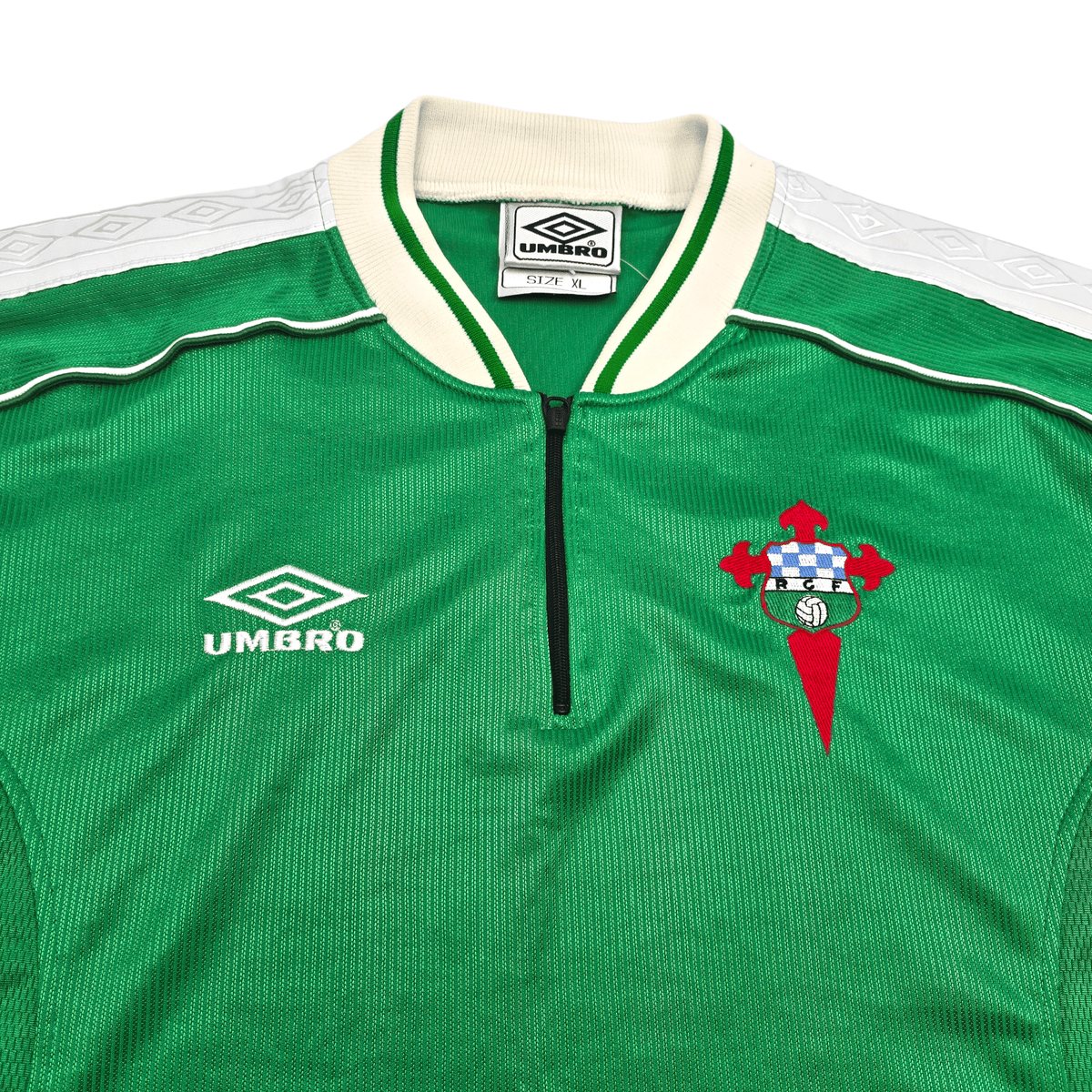 2000/01 Racing Club de Ferrol Home Football Shirt (XL) Umbro - Football Finery - FF303842