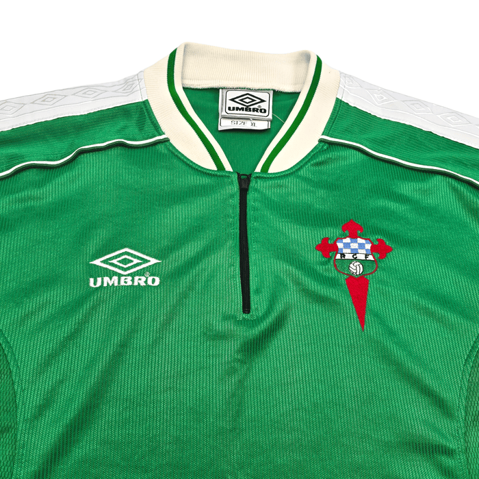 2000/01 Racing Club de Ferrol Home Football Shirt (XL) Umbro - Football Finery - FF303842
