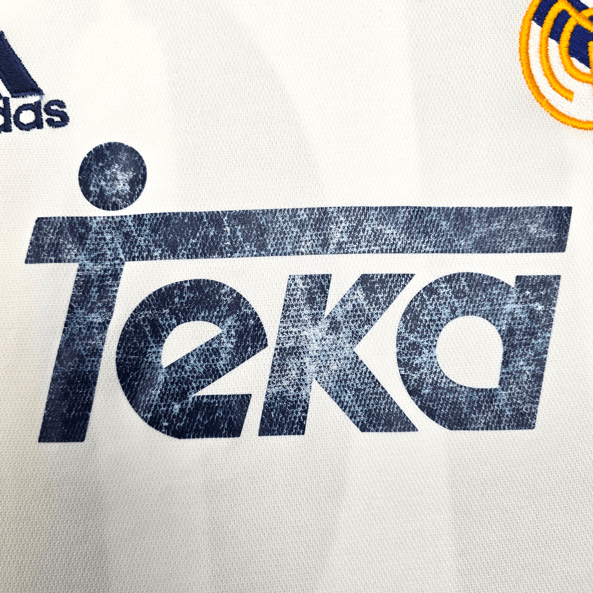 2000/01 Real Madrid Home Football Shirt (M) Adidas 10 Figo - Football Finery - FF303228