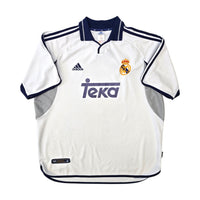 2000/01 Real Madrid Home Football Shirt (XL) Adidas - Football Finery - FF305034