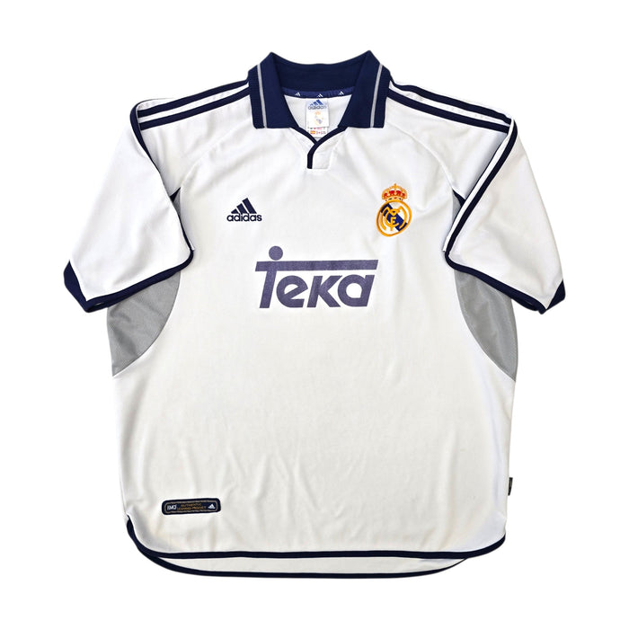 2000/01 Real Madrid Home Football Shirt (XL) Adidas - Football Finery - FF305034