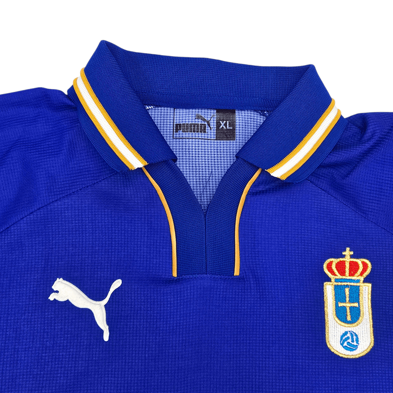 2000/01 Real Oviedo Home Football Shirt (XL) Puma - Football Finery - FF302564