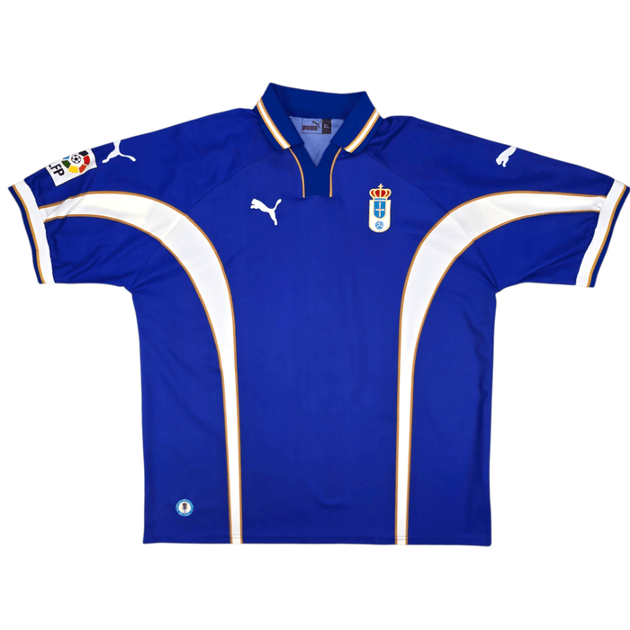 2000/01 Real Oviedo Home Football Shirt (XL) Puma - Football Finery - FF302564