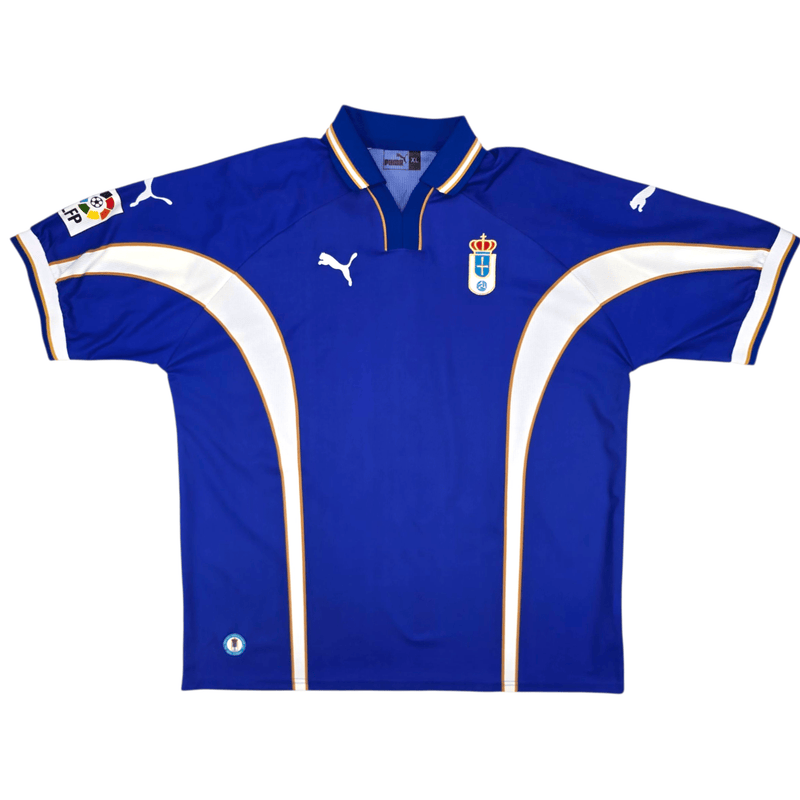 2000/01 Real Oviedo Home Football Shirt (XL) Puma - Football Finery - FF302564
