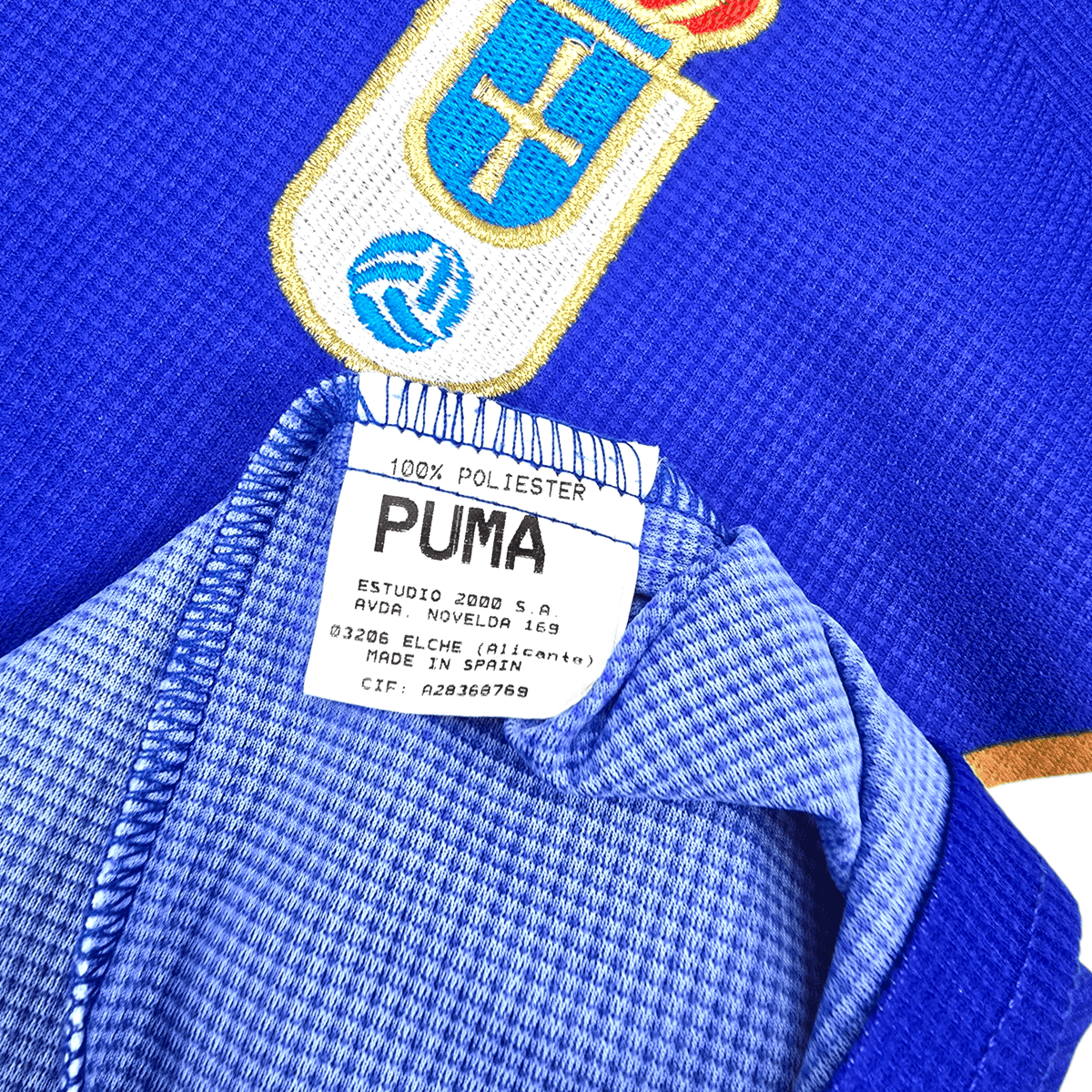 2000/01 Real Oviedo Home Football Shirt (XL) Puma - Football Finery - FF302564
