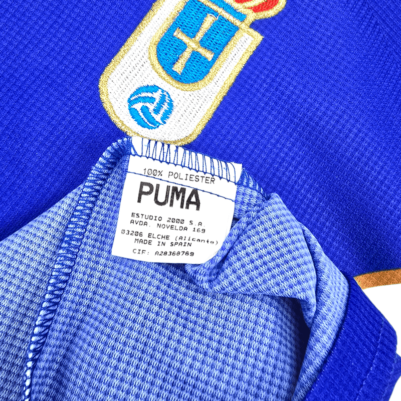 2000/01 Real Oviedo Home Football Shirt (XL) Puma - Football Finery - FF302564