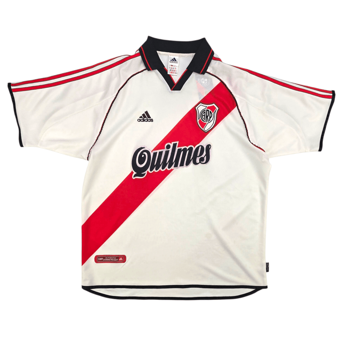 2000/01 River Plate Home Football Shirt (XL) Adidas - Football Finery - FF302615
