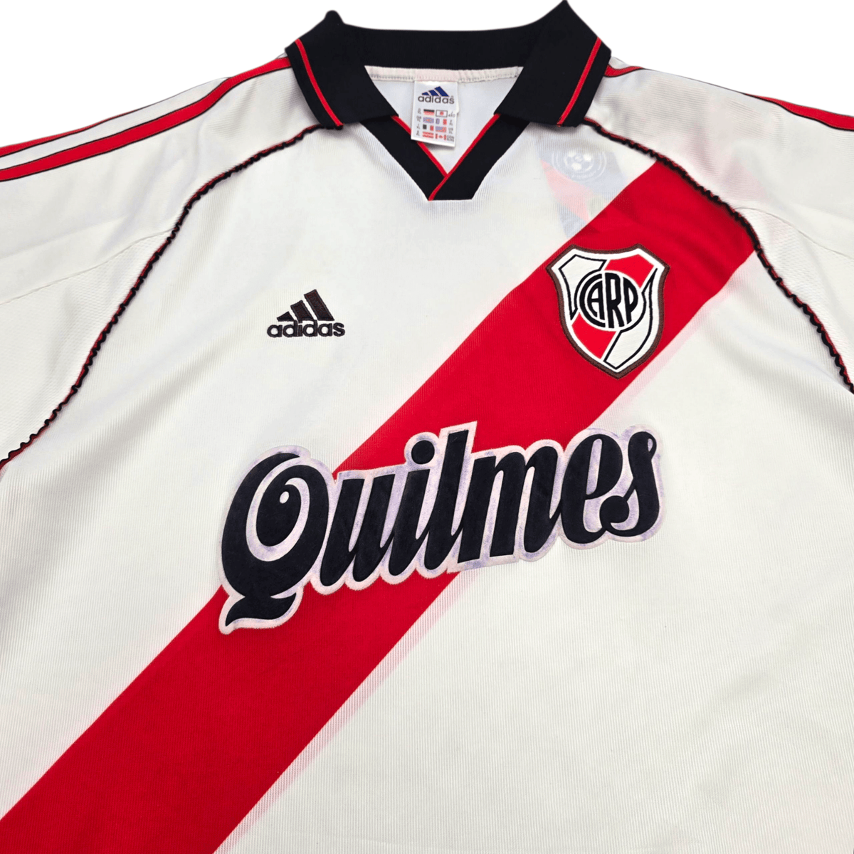 2000/01 River Plate Home Football Shirt (XL) Adidas - Football Finery - FF302615