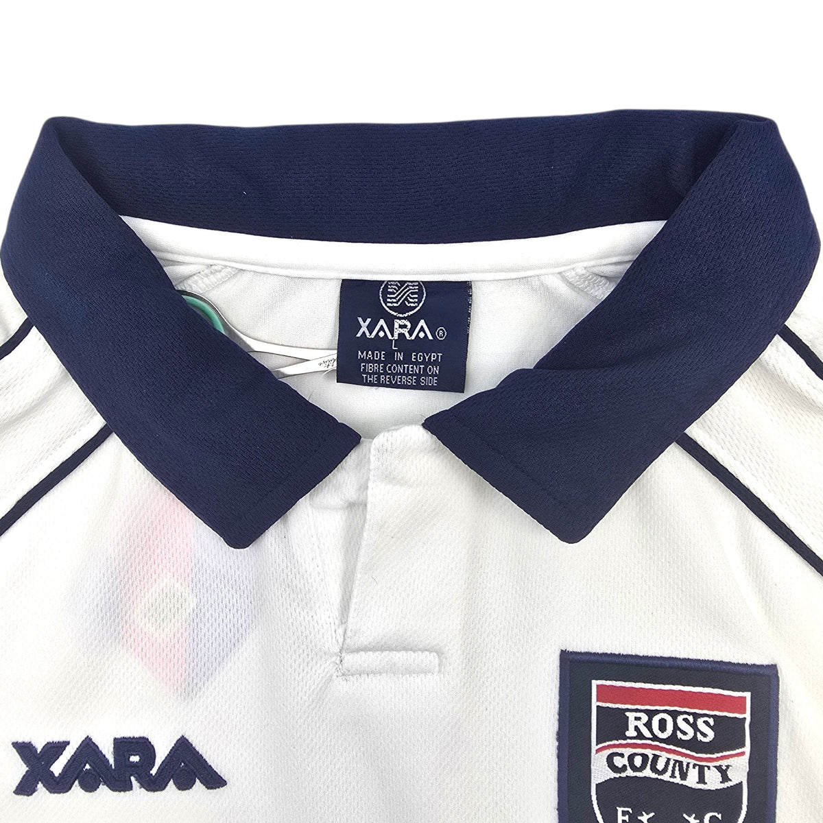 2000/01 Ross County Away Football Shirt (L) Xara - Football Finery - FF306308