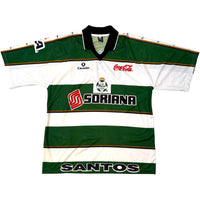 2000/01 Santos Laguna Home Football Shirt (L) Corona Sport - Football Finery - FF303606
