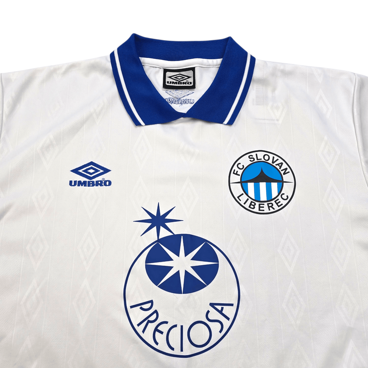 2000/01 Slovan Liberec Home Football Shirt (XL) Umbro - Football Finery - FF303341