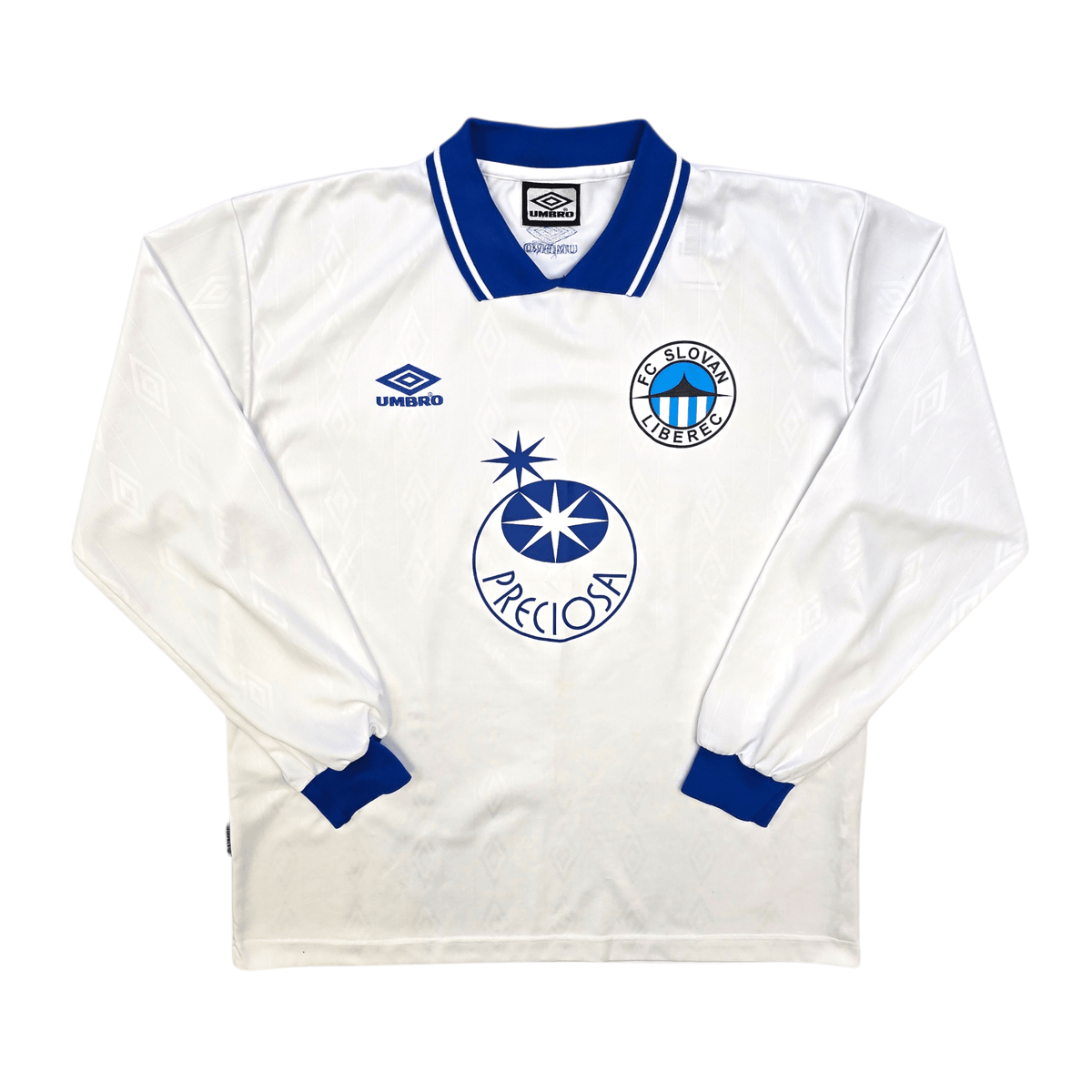 2000/01 Slovan Liberec Home Football Shirt (XL) Umbro - Football Finery - FF303341