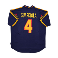2000/01 Spain Third Football Shirt (L) Adidas 4 Guardiola - Football Finery - FF303922