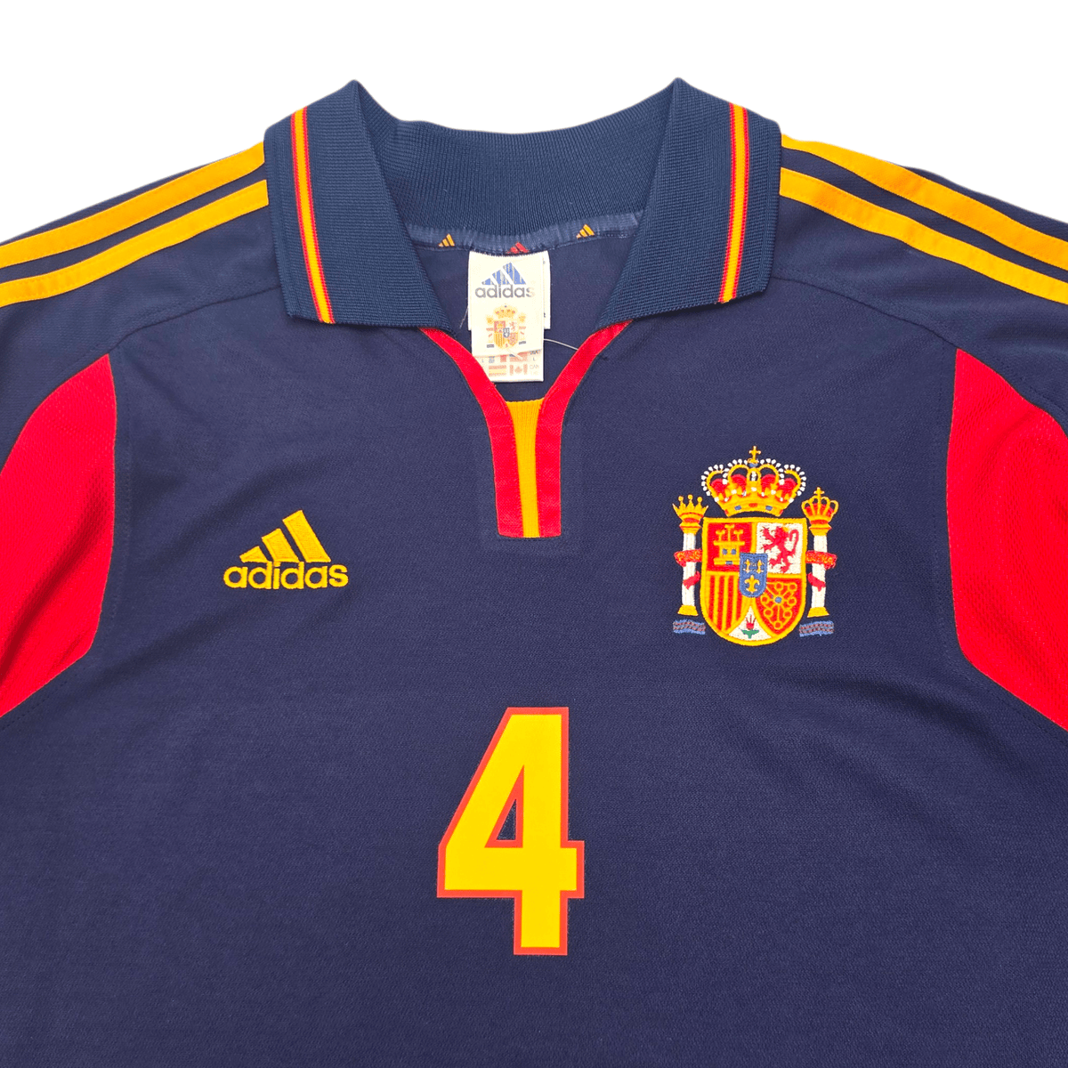 2000/01 Spain Third Football Shirt (L) Adidas 4 Guardiola - Football Finery - FF303922