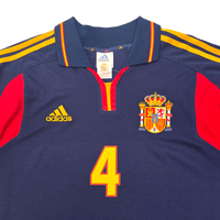 2000/01 Spain Third Football Shirt (L) Adidas 4 Guardiola - Football Finery - FF303922